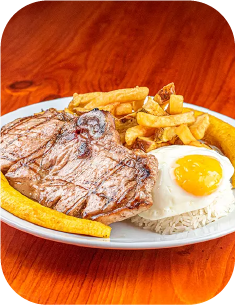Bistec a la pobre